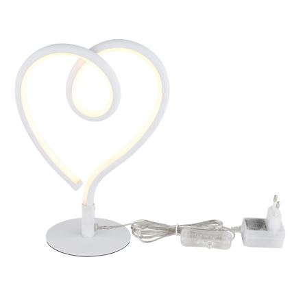 Globo - LED Galda lampa LED/6W/230V balta