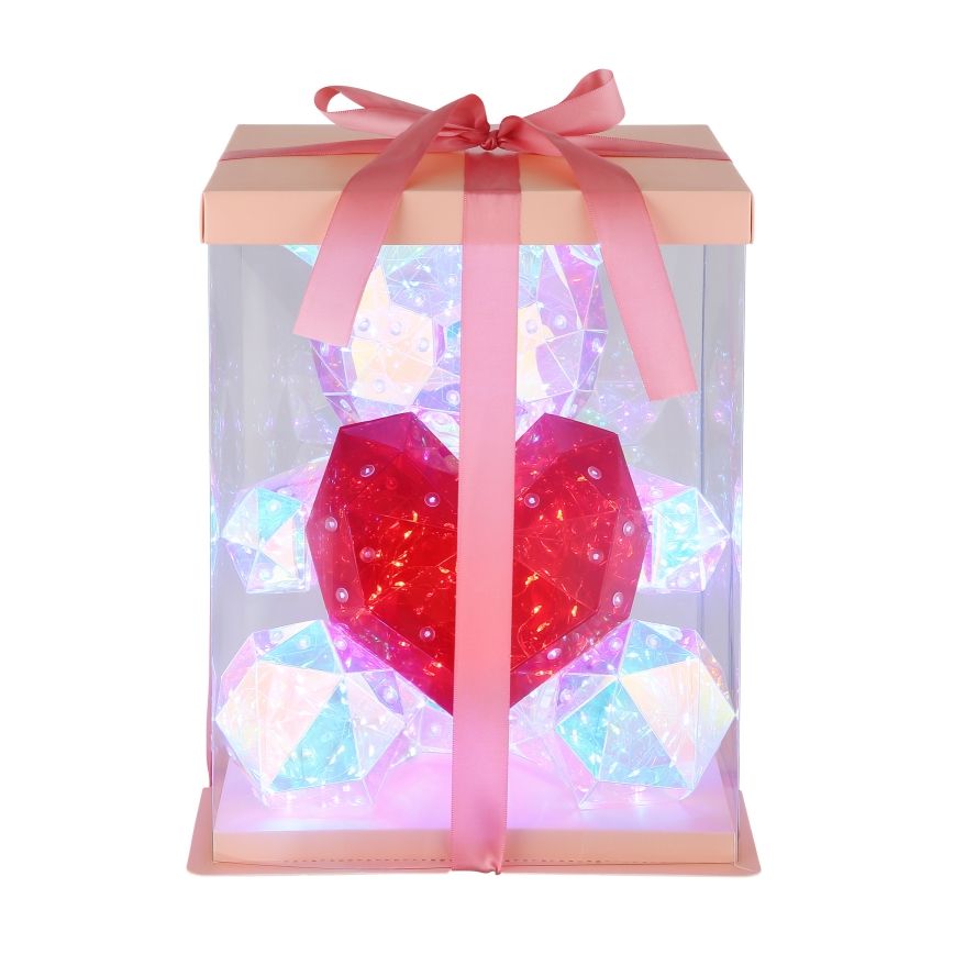 Globo - LED galda dekors dāvanu iepakojumā LED/6W/5V USB lācis