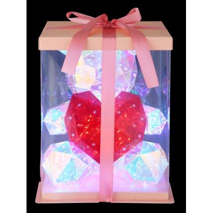 Globo - LED galda dekors dāvanu iepakojumā LED/6W/5V USB lācis