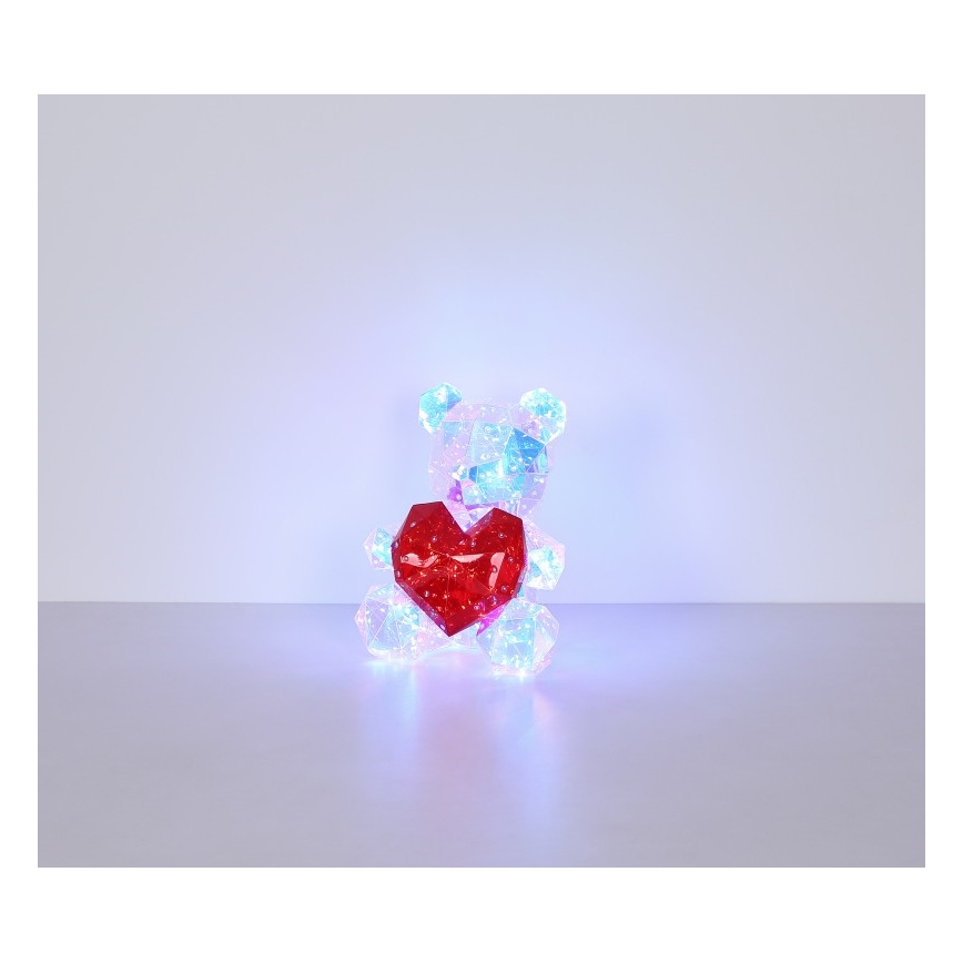 Globo - LED galda dekors dāvanu iepakojumā LED/6W/5V USB lācis
