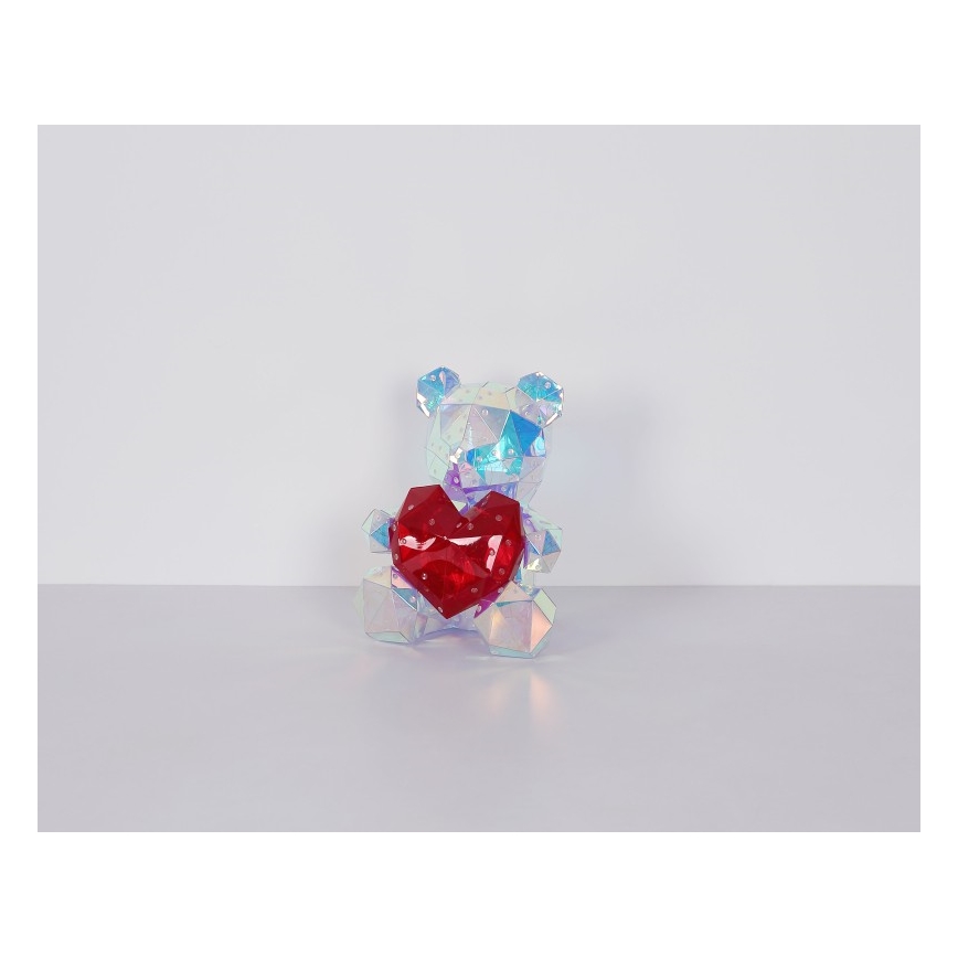 Globo - LED galda dekors dāvanu iepakojumā LED/6W/5V USB lācis