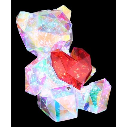 Globo - LED regulējama uzlādes galda dekorācija LED/3W/5V 1200 mAh lācis