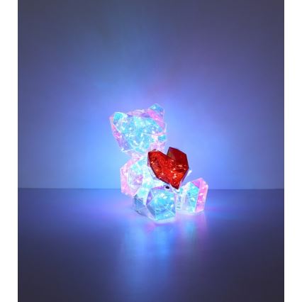 Globo - LED regulējama uzlādes galda dekorācija LED/3W/5V 1200 mAh lācis