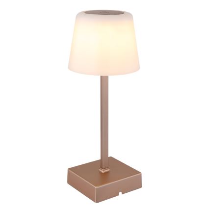 Globo - LED Aptumšojama skārienvadāma galda lampa LED/2W/5V 3000/4500/6500K 800 mAh bēša
