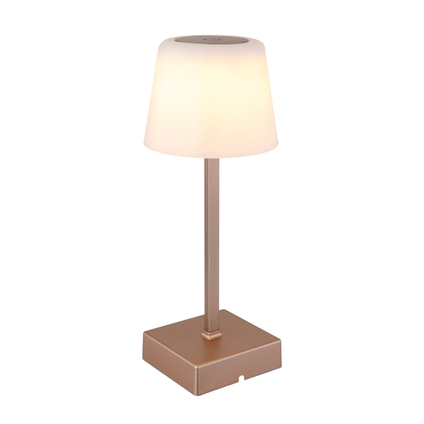 Globo - LED Aptumšojama skārienvadāma galda lampa LED/2W/5V 3000/4500/6500K 800 mAh bēša