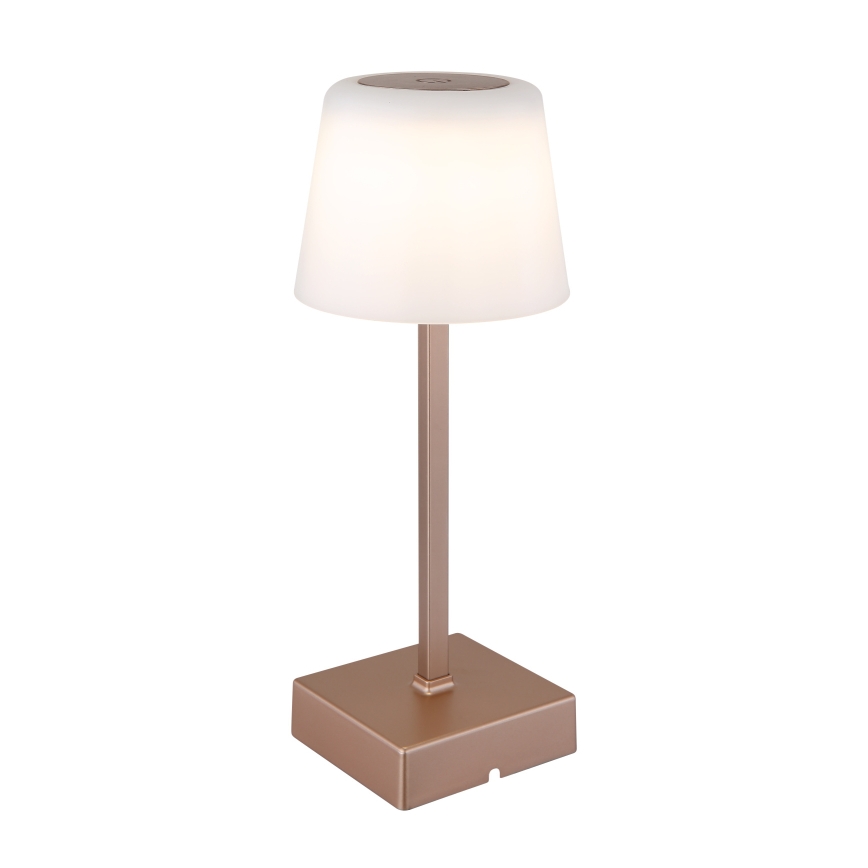 Globo - LED Aptumšojama skārienvadāma galda lampa LED/2W/5V 3000/4500/6500K 800 mAh bēša