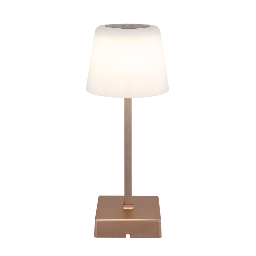 Globo - LED Aptumšojama skārienvadāma galda lampa LED/2W/5V 3000/4500/6500K 800 mAh bēša