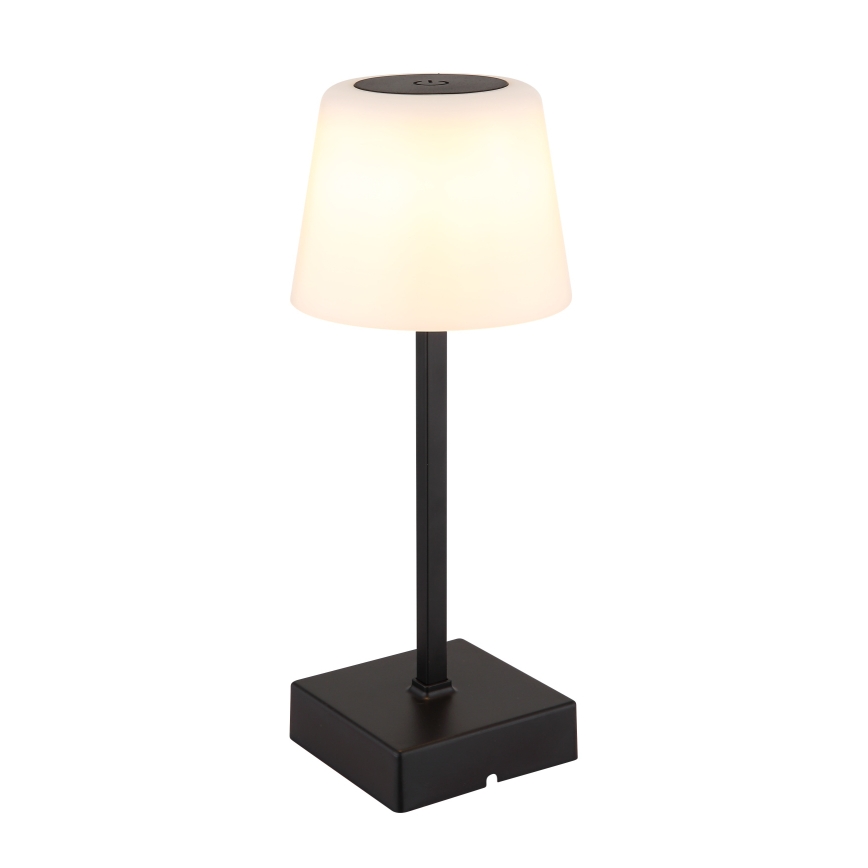 Globo - LED Aptumšojama skārienvadāma galda lampa LED/2W/5V 3000/4500/6500K 800 mAh melna