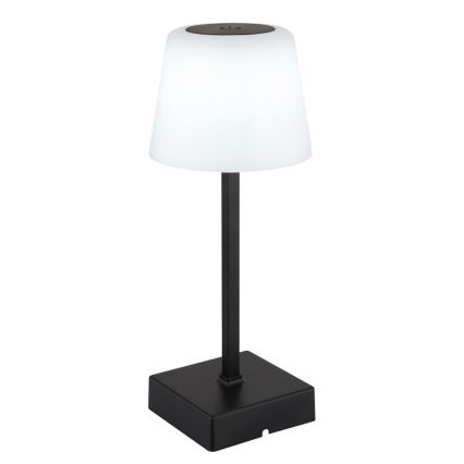 Globo - LED Aptumšojama skārienvadāma galda lampa LED/2W/5V 3000/4500/6500K 800 mAh melna