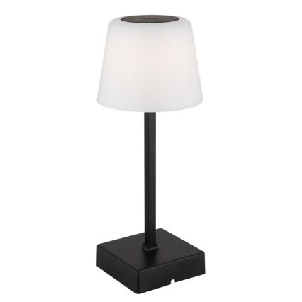 Globo - LED Aptumšojama skārienvadāma galda lampa LED/2W/5V 3000/4500/6500K 800 mAh melna