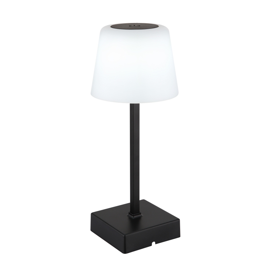 Globo - LED regulējama pieskāriena galda lampa LED/2W/5V 3000/4500/6500K 800 mAh melna
