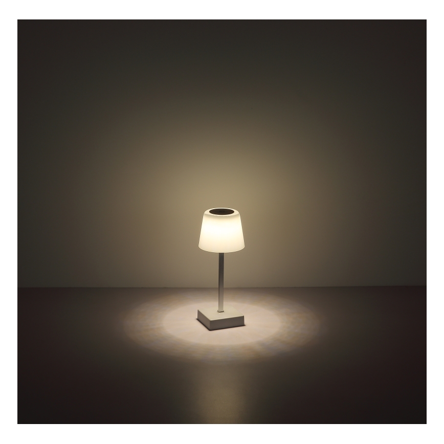 Globo - LED Aptumšojama skārienvadāma galda lampa LED/2W/5V 3000/4500/6500K 800 mAh sudraba