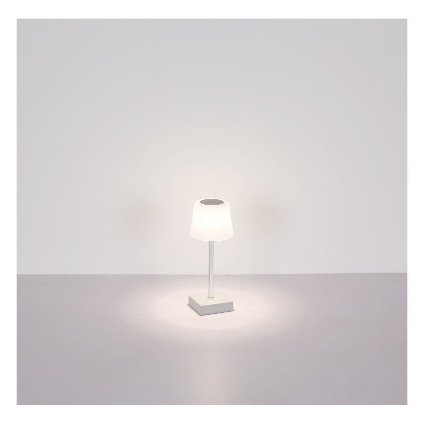 Globo - LED Aptumšojama skārienvadāma galda lampa LED/2W/5V 3000/4500/6500K 800 mAh sudraba