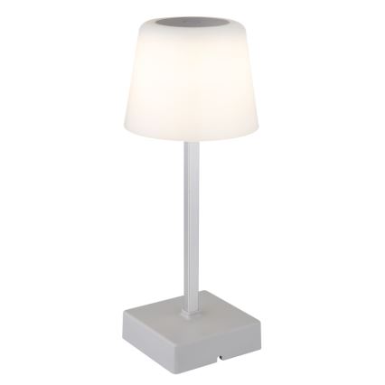 Globo - LED Aptumšojama skārienvadāma galda lampa LED/2W/5V 3000/4500/6500K 800 mAh sudraba