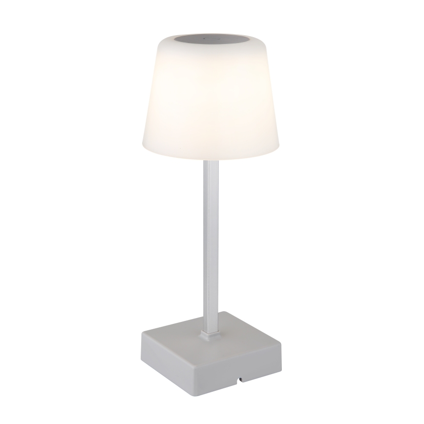 Globo - LED Aptumšojama skārienvadāma galda lampa LED/2W/5V 3000/4500/6500K 800 mAh sudraba
