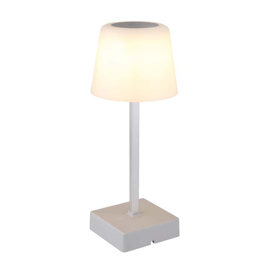 Globo - LED Aptumšojama skārienvadāma galda lampa LED/2W/5V 3000/4500/6500K 800 mAh sudraba