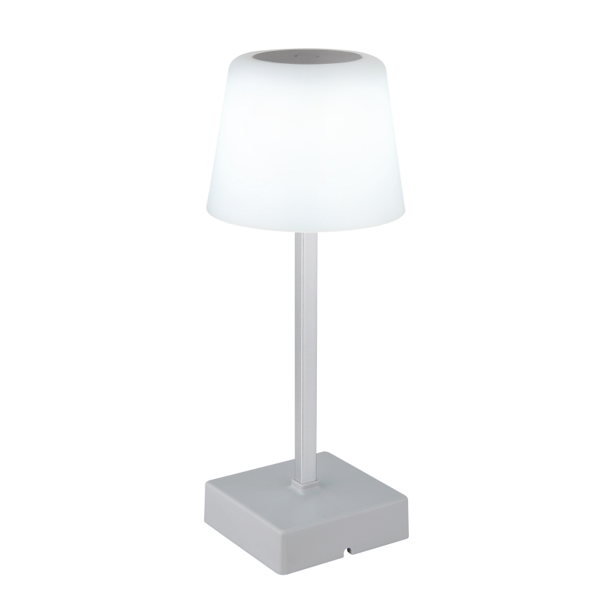 Globo - LED Aptumšojama skārienvadāma galda lampa LED/2W/5V 3000/4500/6500K 800 mAh sudraba