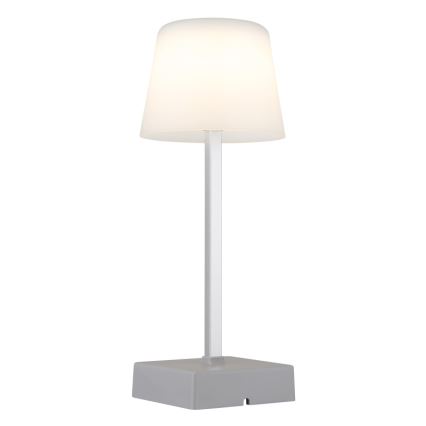 Globo - LED Aptumšojama skārienvadāma galda lampa LED/2W/5V 3000/4500/6500K 800 mAh sudraba