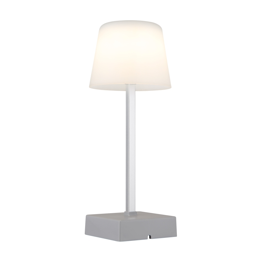 Globo - LED Aptumšojama skārienvadāma galda lampa LED/2W/5V 3000/4500/6500K 800 mAh sudraba
