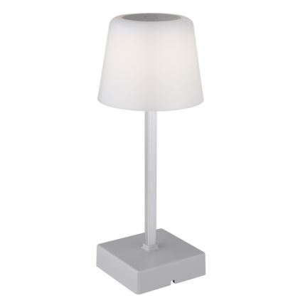 Globo - LED Aptumšojama skārienvadāma galda lampa LED/2W/5V 3000/4500/6500K 800 mAh sudraba