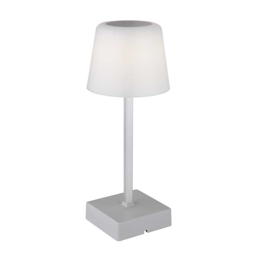Globo - LED Aptumšojama skārienvadāma galda lampa LED/2W/5V 3000/4500/6500K 800 mAh sudraba