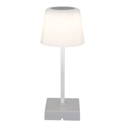 Globo - LED Aptumšojama skārienvadāma galda lampa LED/2W/5V 3000/4500/6500K 800 mAh sudraba