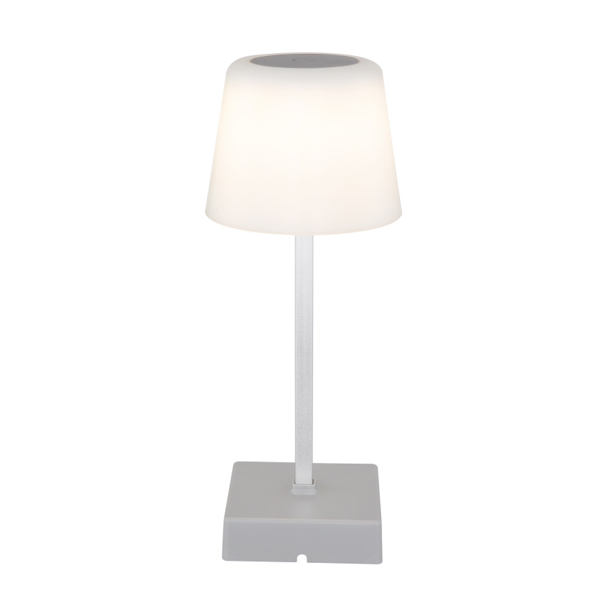 Globo - LED Aptumšojama skārienvadāma galda lampa LED/2W/5V 3000/4500/6500K 800 mAh sudraba