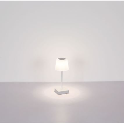 Globo - LED Aptumšojama skārienvadāma galda lampa LED/2W/5V 3000/4500/6500K 800 mAh balta