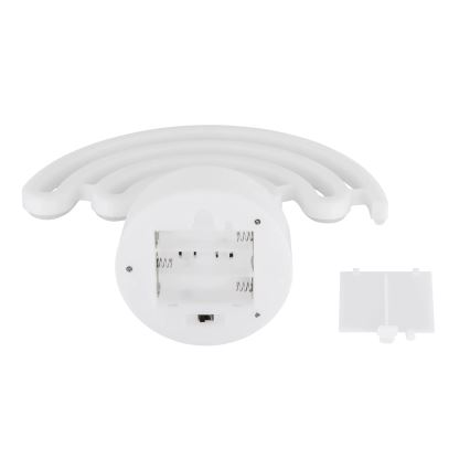 Globo - LED Neona galds rotājums LED/2W/3xAA varavīksne