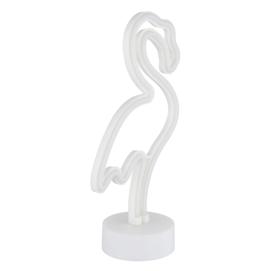 Globo - LED Neona galds rotājums LED/2W/3xAA flamingo