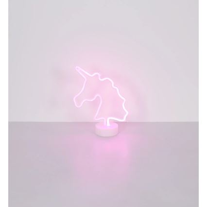 Globo - LED neona galda dekors LED/2W/3xAA vienradzis