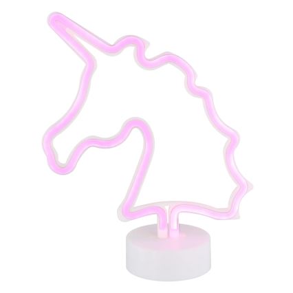 Globo - LED neona galda dekors LED/2W/3xAA vienradzis