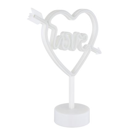 Globo - LED neona galda dekors LED/2W/3xAA sirds