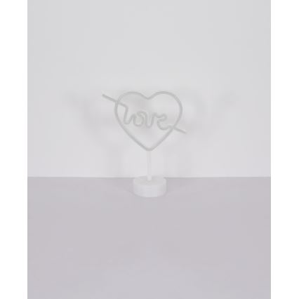 Globo - LED neona galda dekors LED/2W/3xAA sirds