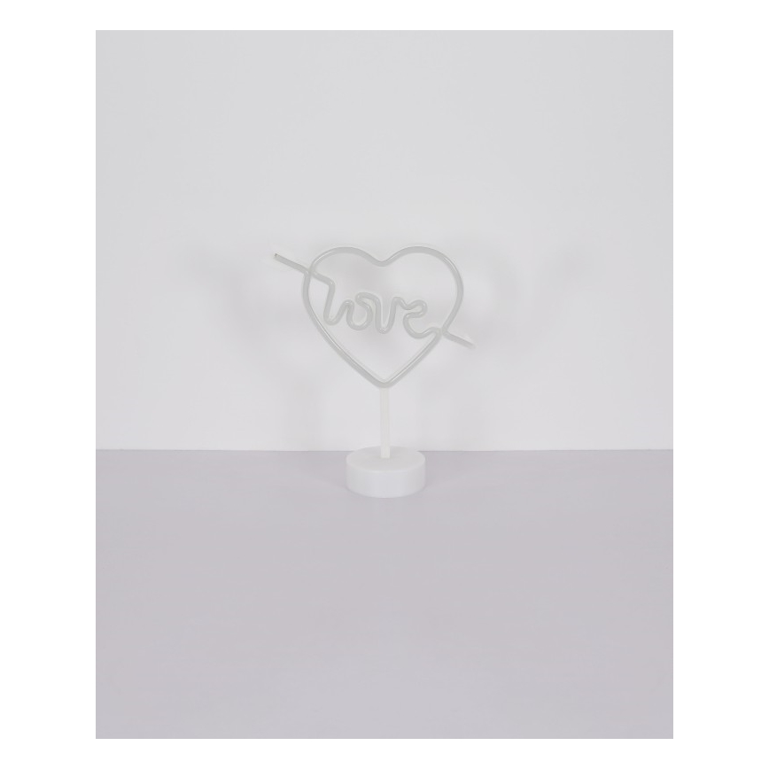 Globo - LED neona galda dekors LED/2W/3xAA sirds