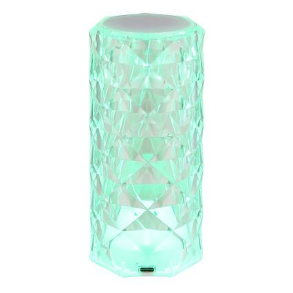 Globo - LED RGB Uzlādējama pieskāriena galda lampa LED/0,6W/3,7V 500mAh