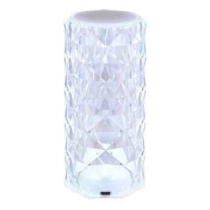 Globo - LED RGB Uzlādējama skārienjutīga galda lampa LED/0,6W/3,7V 500mAh