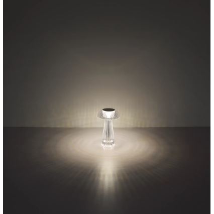 Globo - LED Aptumšojama, lādējama galda lampa LED/1,5W/5V 800mAh 2700K/4000K/6500K