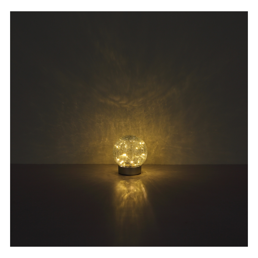 Globo - LED dekoratīvā uzlādējamā galda lampa 25xLED/0,06W/5V 600 mAh IP44