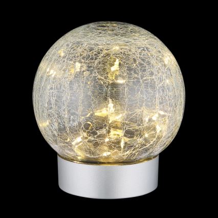 Globo - LED dekoratīvā uzlādējamā galda lampa 25xLED/0,06W/5V 600 mAh IP44
