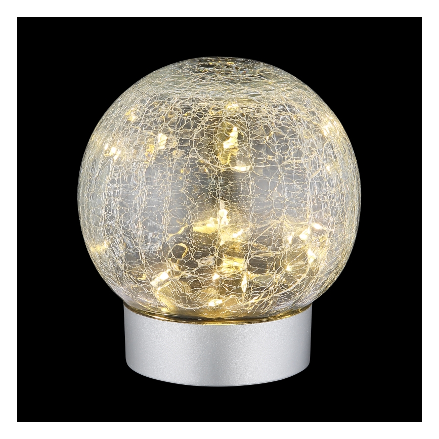 Globo - LED dekoratīvā uzlādējamā galda lampa 25xLED/0,06W/5V 600 mAh IP44