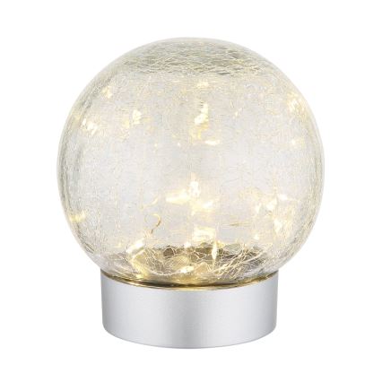 Globo - LED dekoratīvā uzlādējamā galda lampa 25xLED/0,06W/5V 600 mAh IP44