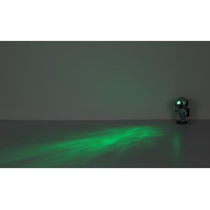 Globo - LED RGB Galda lampa LED/4,5W/5V kosmonauts sudraba krāsā