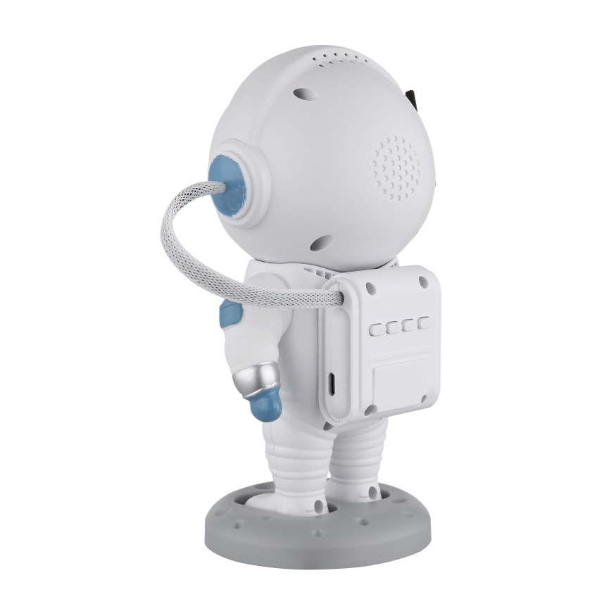 Globo - LED RGB Galda lampa LED/6W/5V kosmonauts balts