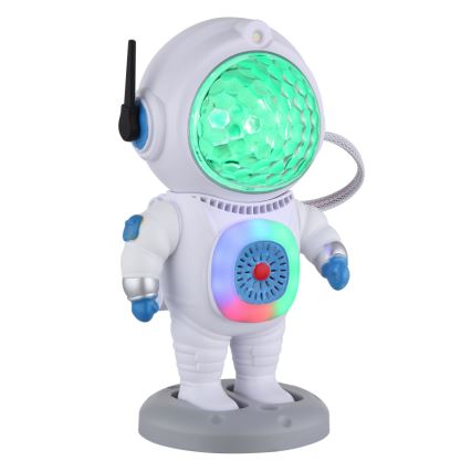 Globo - LED RGB Galda lampa LED/6W/5V kosmonauts balts