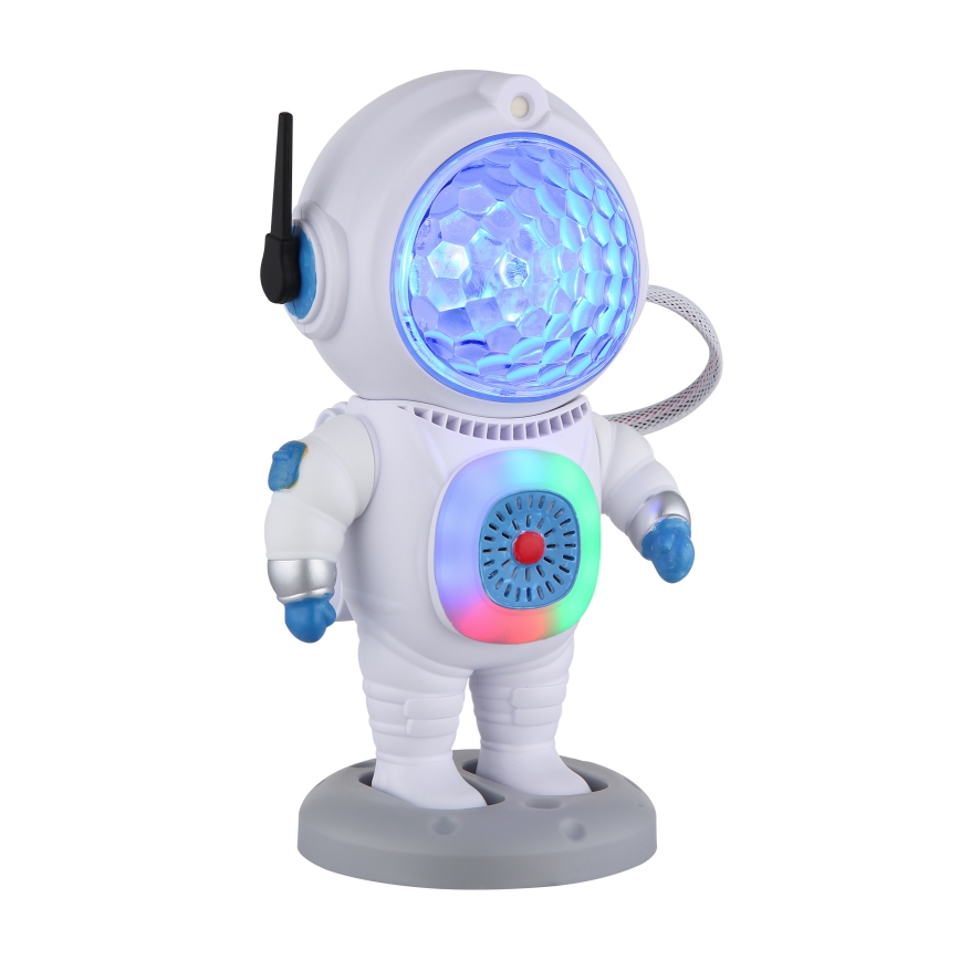 Globo - LED RGB Galda lampa LED/6W/5V kosmonauts balts