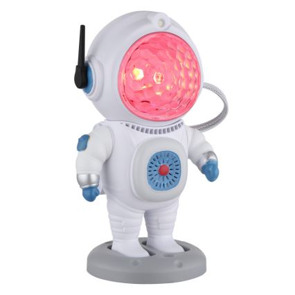 Globo - LED RGB Galda lampa LED/6W/5V kosmonauts balts