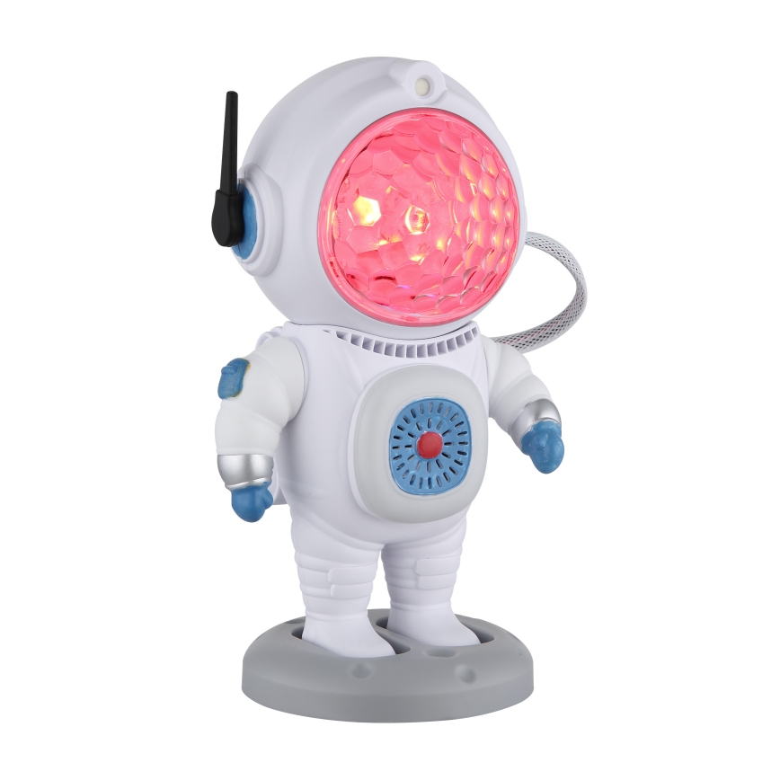 Globo - LED RGB Galda lampa LED/6W/5V kosmonauts balts
