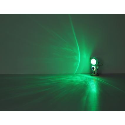 Globo - LED RGB Galda lampa LED/6W/5V kosmonauts balts