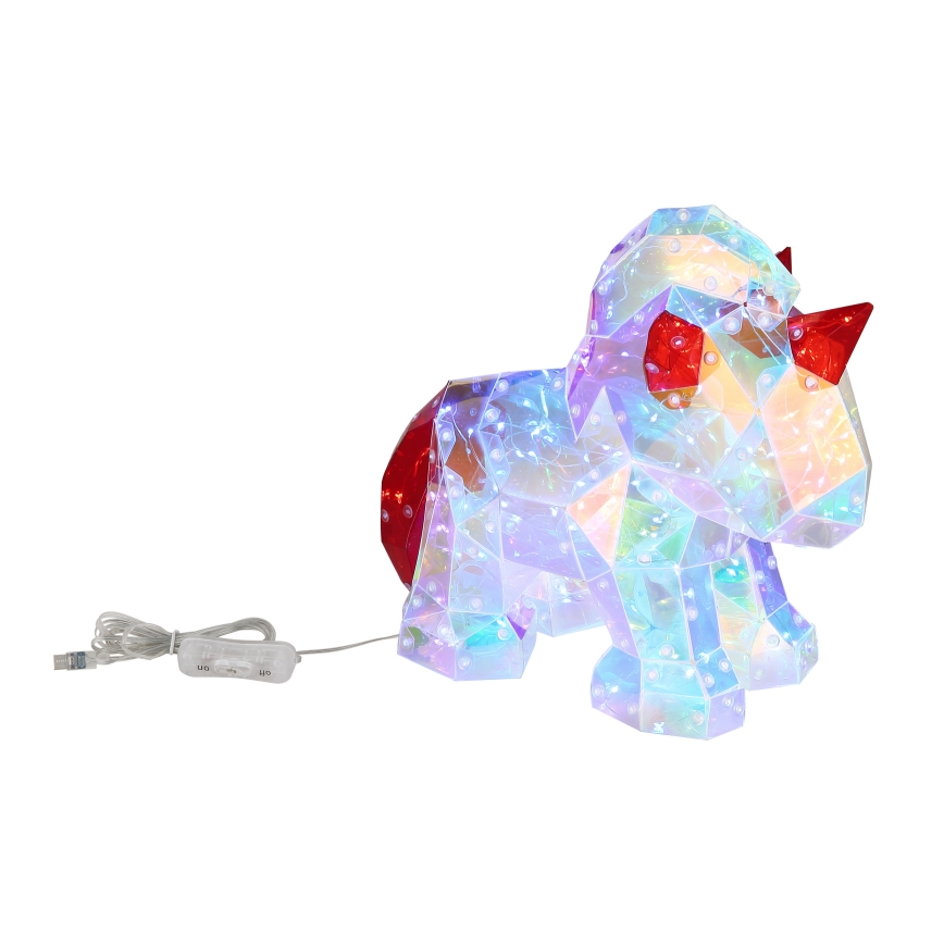 Globo - LED galda dekors LED/3W/5V USB vienradzis